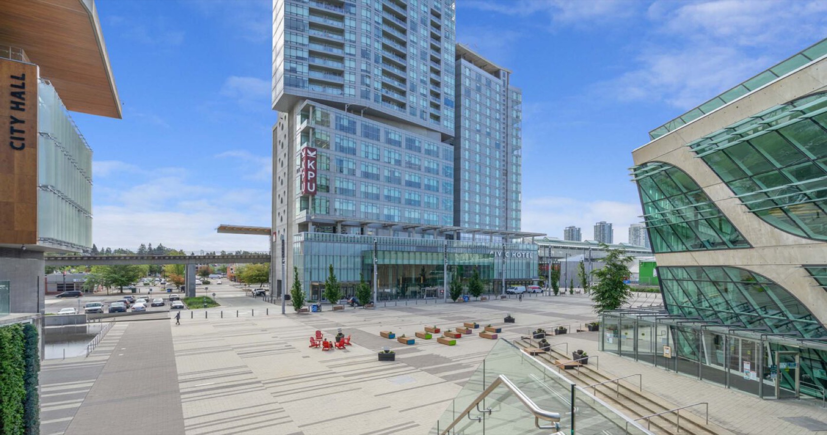 Surrey Civic Plaza at Surrey City Hall